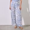 Pantalon Pull On Print AZUL/BLANCO