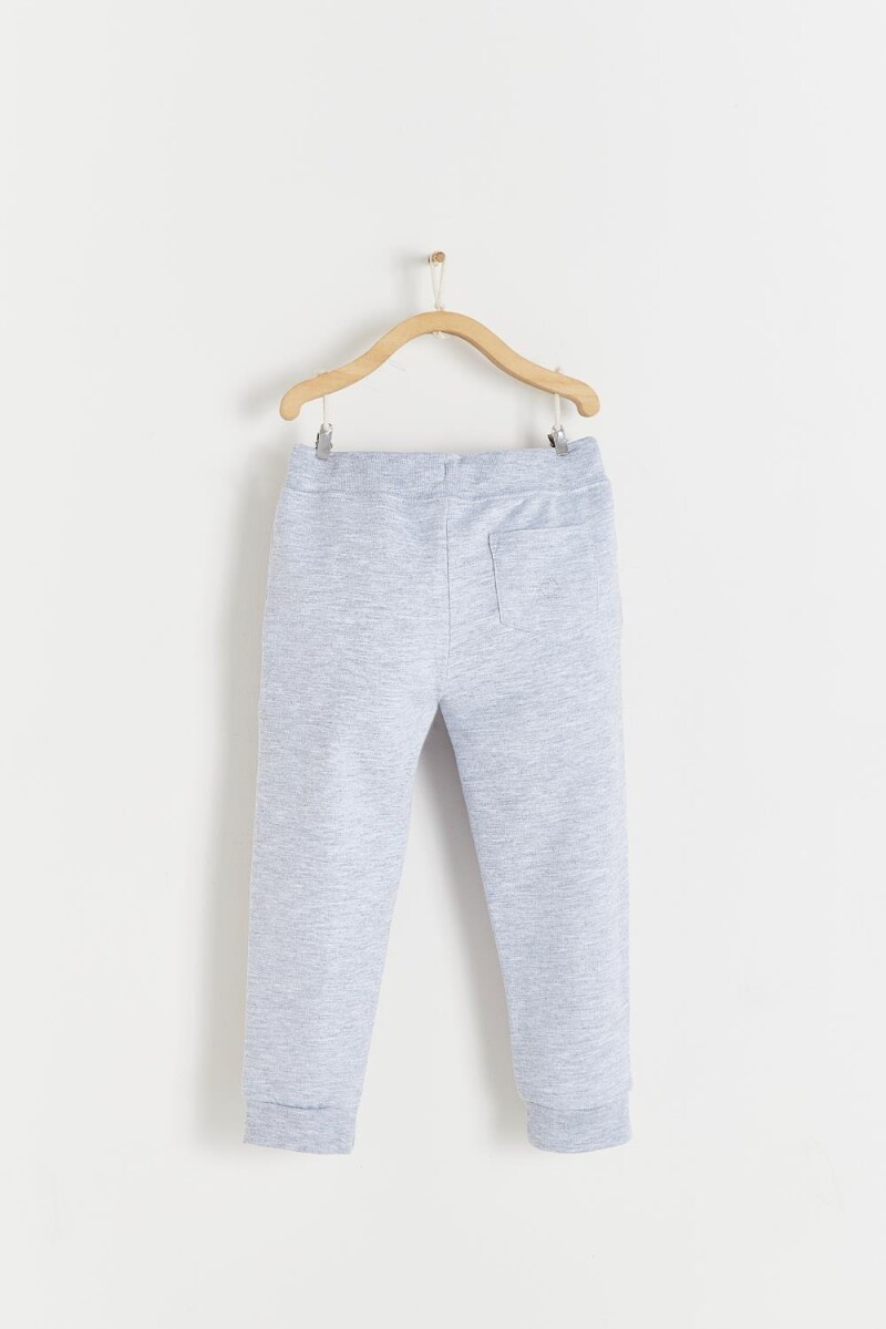 SWEATPANT PIMA COLORS Gris Melange