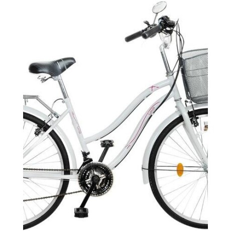 Bicicleta Vintage Rodado 26 y 21 cambios Blanco
