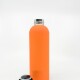 Botella térmica de acero lisa Naranja