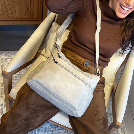 Bandolera Roma Cemento