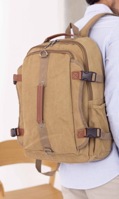 MOCHILA CANVAS HIMALAYA KAKI
