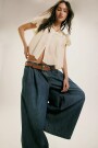 PANTALON WIDE SCOUT Azul