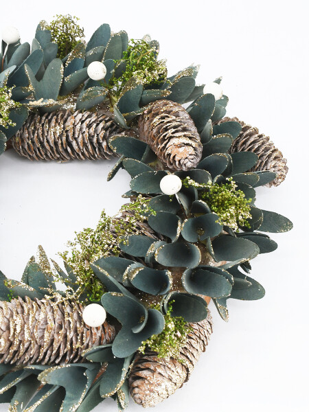 ADORNO CORONA TOSCANA VERDE VERDE