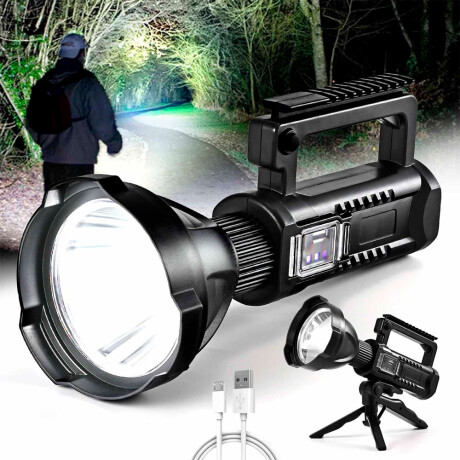 HERRAMIENTAS - LINTERNA LED RECARGABLE XHP70 CON POWER BANK 9000 WESTON HERRAMIENTAS - LINTERNA LED RECARGABLE XHP70 CON POWER BANK 9000 WESTON