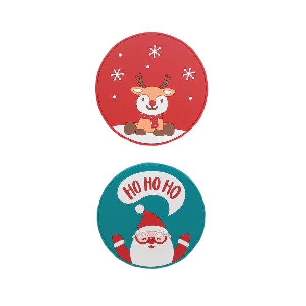 Posa vaso navidad 2pcs Posa vaso navidad 2pcs