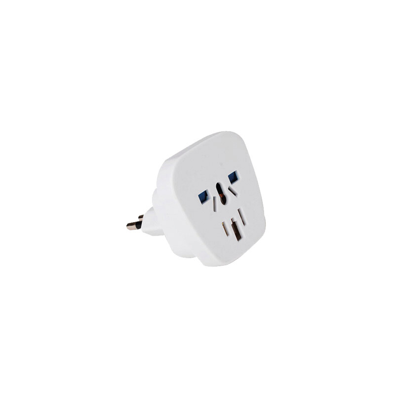 ADAPTADOR UNIVERSAL 2P+T 10A Adaptador Universal 2P+T 10A
