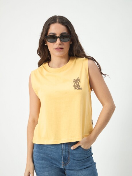 MUSCULOSA PALM AMARILLO