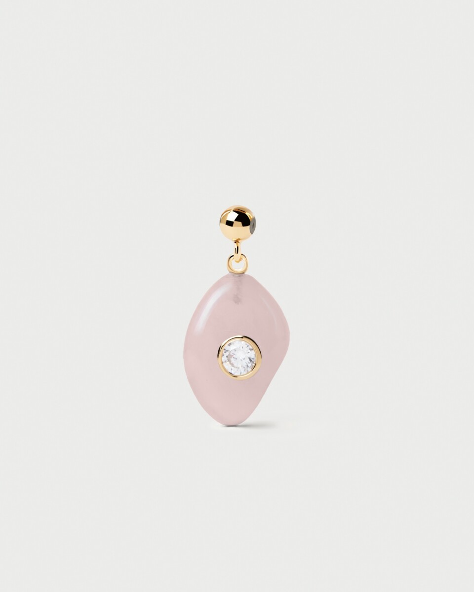 Charm Pdpaola Love Rose Quartz 