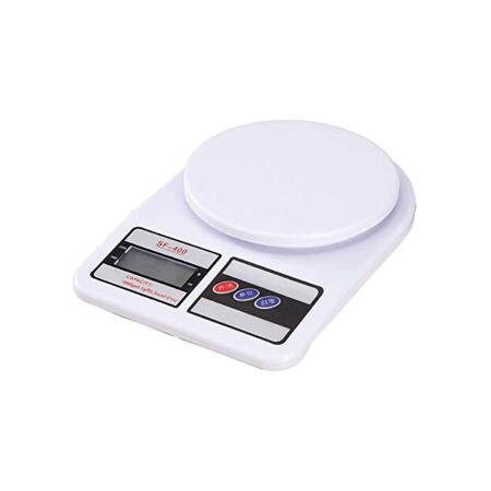 BALANZA DE COCINA DIGITAL SF 400 Blanco