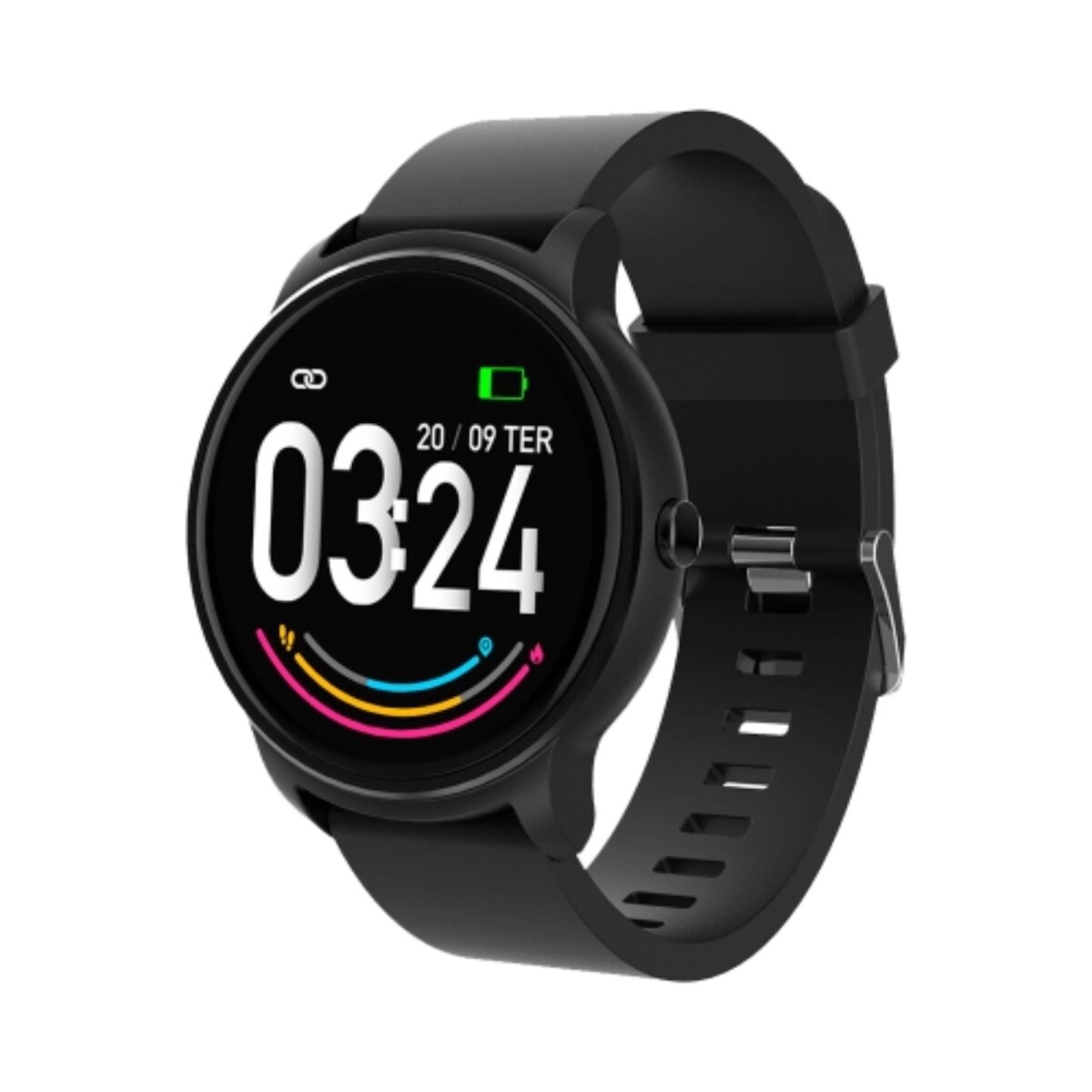 Smartwatch Multilaser Viena Android - Negro 