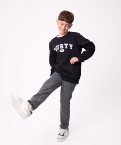 SWEATER KENSTOP TEEN RUSTY Negro