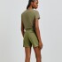 SHORTS FEM OLIVA MEDIO