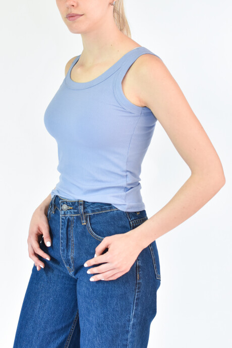 Musculosa Romina Lavanda