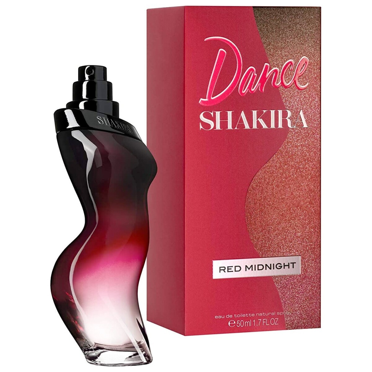 Perfume Shakira Dance Red Midnight EDT 50ml Para Mujer Aroma Floral Amaderada 