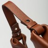 Bolso The Shopping En Cuero Graneado Tabaco