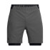 UA Vanish Woven 2in1 Sts-GRY GRY-025