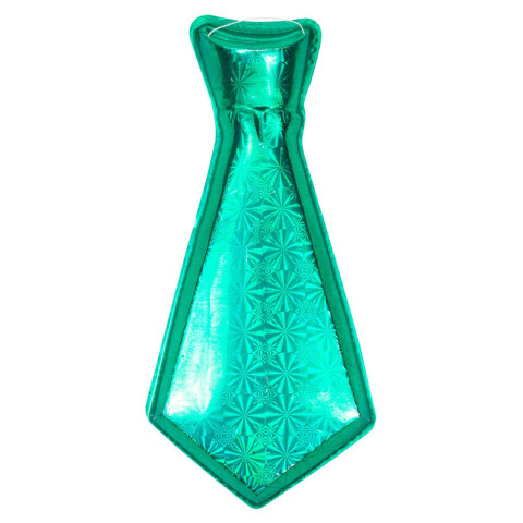 Corbata Holográfica Turquesa
