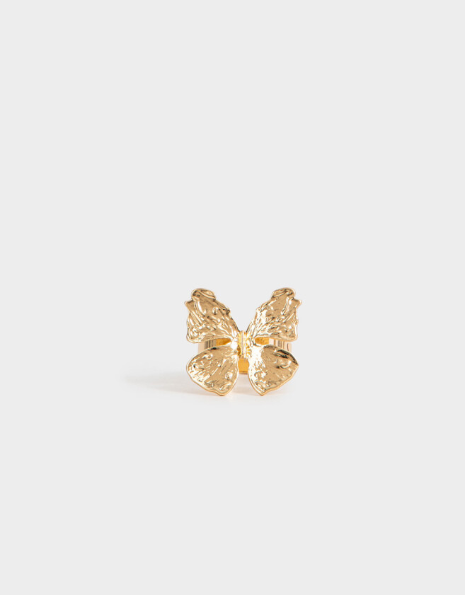 Anillos Medianos y Grandes Mariposas Anillos - Dorado