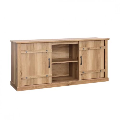 Rack para TV 70" Puertas corredizas - Sauder - Credenza Marrón