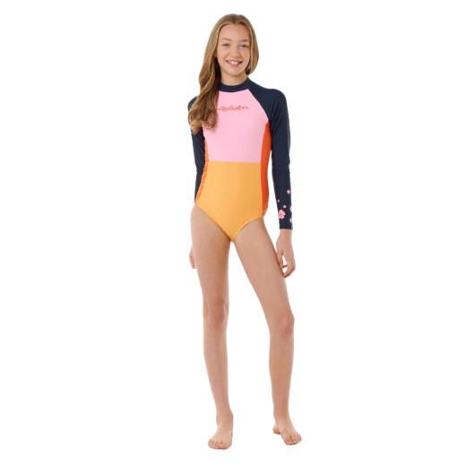Lycra Rip Curl High Tide Ls Surfsuit -Girl - Multicolor Lycra Rip Curl High Tide Ls Surfsuit -Girl - Multicolor