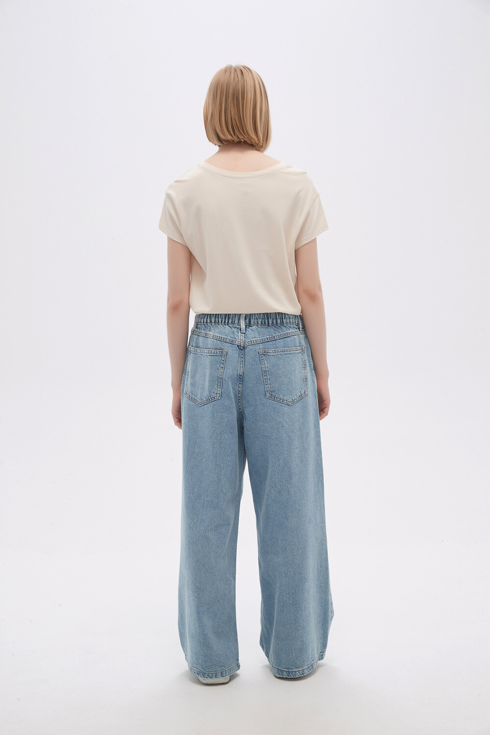 Pantalon Manisa Celeste Grisaceo
