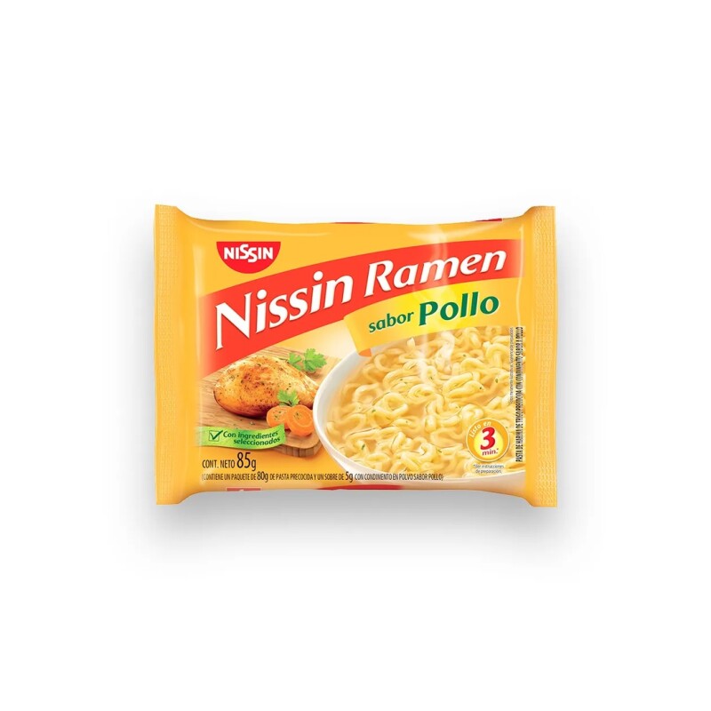 NISSIN FIDEO RAMEN POLLO 85G Nissin Fideo Ramen Pollo 85g