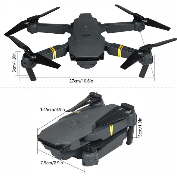 Drone 998 Pro 4k 1080p Con Cámara Rc Cuadricóptero DRONE 998PRO DOBLE CAMARA WIFI