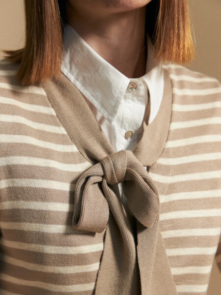 SACO ALLIE MANDARINE BEIGE