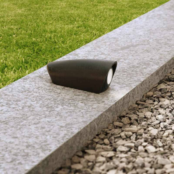 Aplique LED cilíndrico negro IP67 G9 inc. MAMETE FL0966