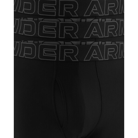 UA PERFORMANCE TECH - SOLID 6 IN 3PK - BLU BLK-001