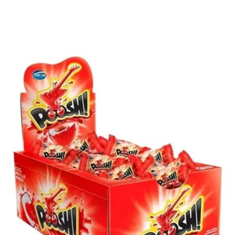 CHICLE POOSH MORANGO X 40UNID 200GRS CHICLE POOSH MORANGO X 40UNID 200GRS