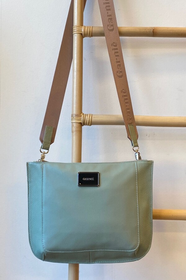Bandolera Laura Verde Agua