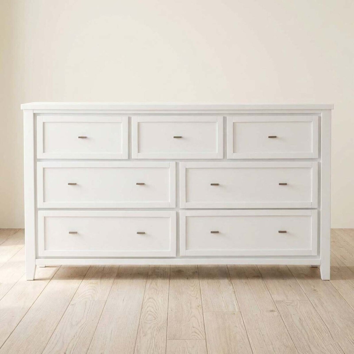 CÓMODA - MADERA-DE-MANGO BLANCO MILAN 