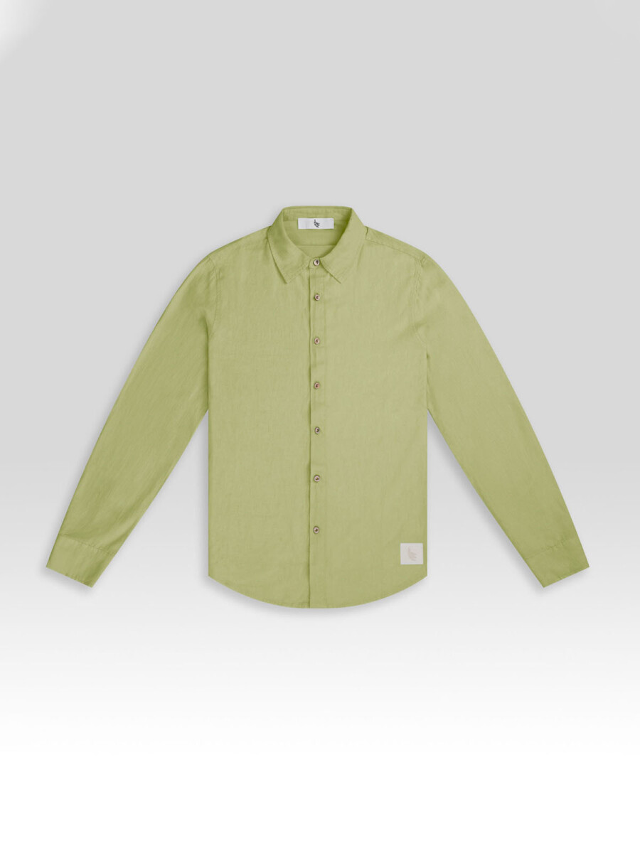 LONG SLEEVE LINEN SHIRT 