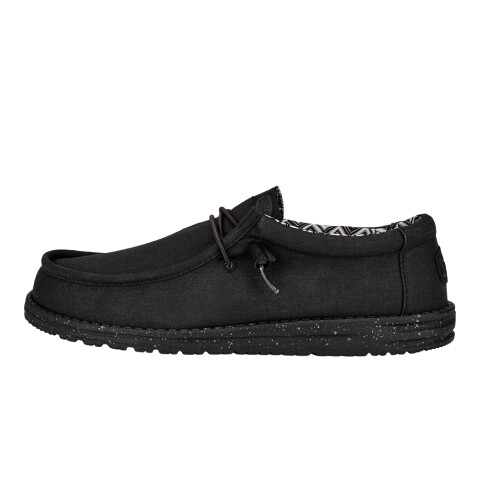 Wally Stretch Canvas - Hombre Black/black