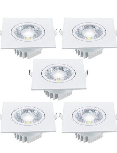 Spot de embutir LED x5 Ixec 5W tonalidad neutra Spot de embutir LED x5 Ixec 5W tonalidad neutra