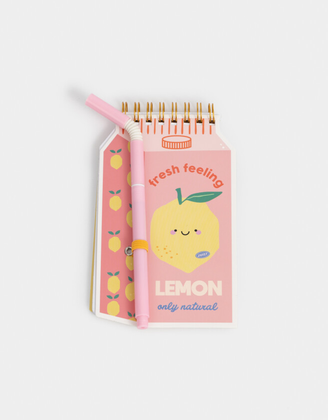 Librería Sets Foodie Set De Memo Anotador Y Lapicera "fresh Feeling" - Combinacion Bicolor