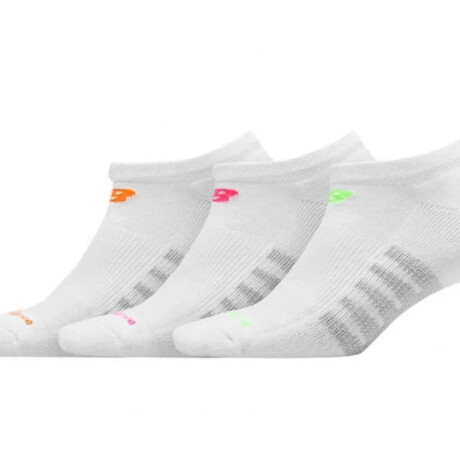 Medias Media Invisible Tri Pack Men Unisex Blanco