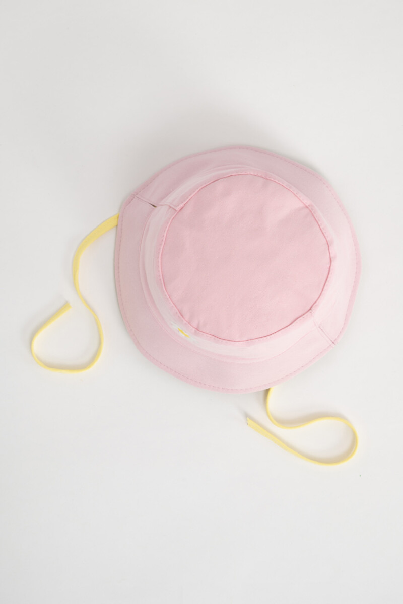 Gorro canvas reversible Rosa