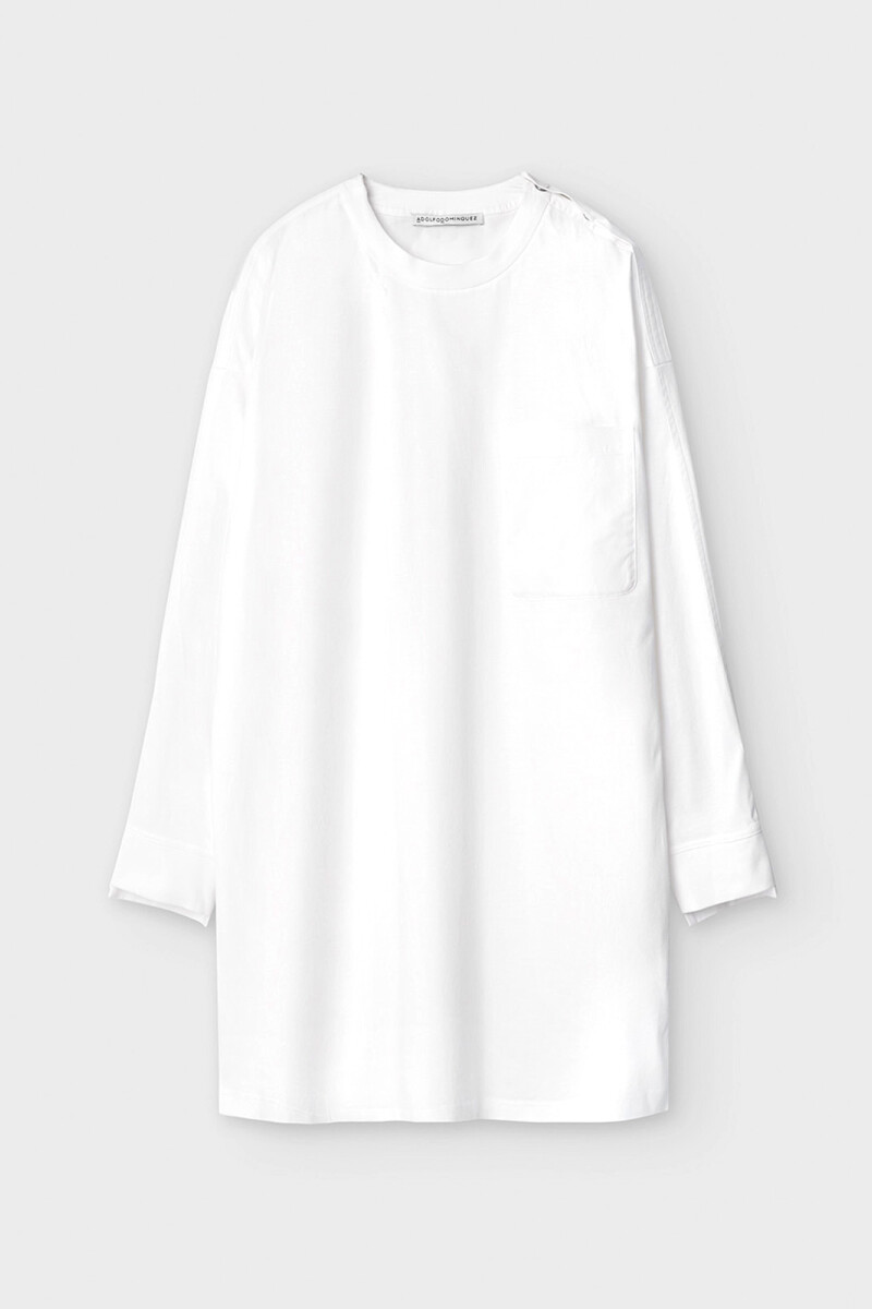 CAMISA CUELLO CAJA Blanco