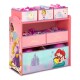Organizador Infantil Disney C/6 compartimentos Princesas