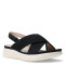 Sandalias de Mujer Lady Confort CHAPELLE con tiras cruzadas Negro