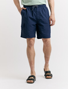 450402 SHORT HARRINGTON LABEL Azul Oscuro