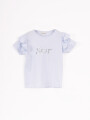 REMERA CUTE CELESTE