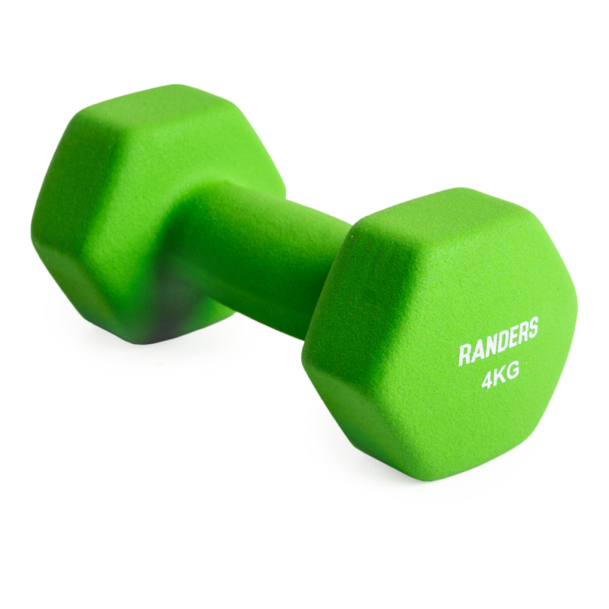 Mancuerna 4KG Revestida De Neopreno Verde 