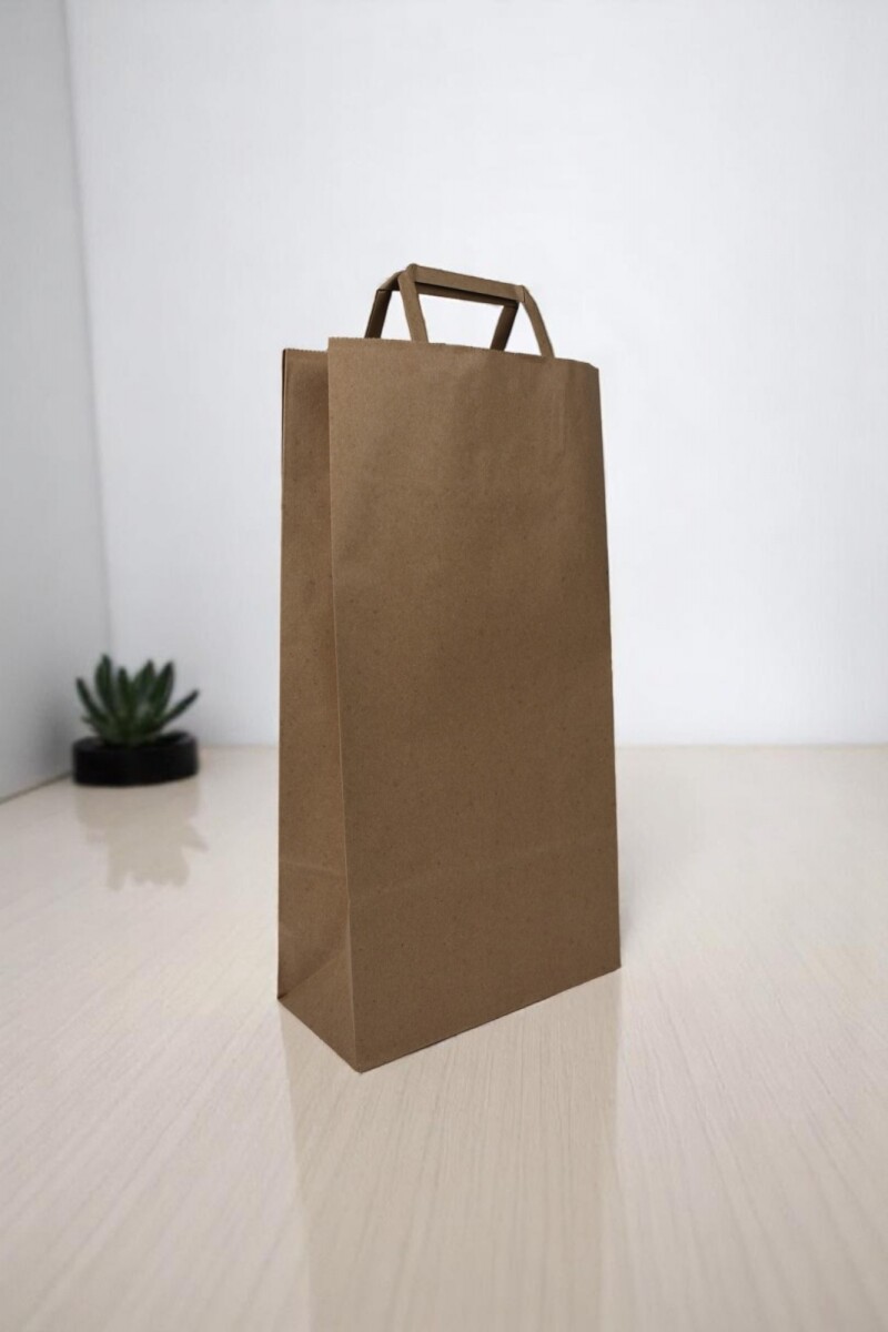 Bolsa lisa acuario 22x10x42 cm - MADERA 