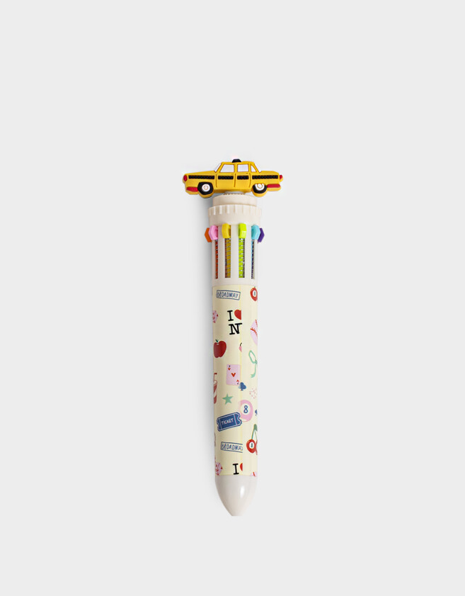Lapices y Lapiceras Estampados Lapicera Multipen Ny - Combinacion Multicolor