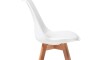 Silla de Comedor asiento Acolchonado - Eames Blanco