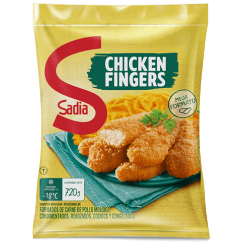 Chicken Fingers Sadia 720 Gramos Chicken Fingers Sadia 720 Gramos